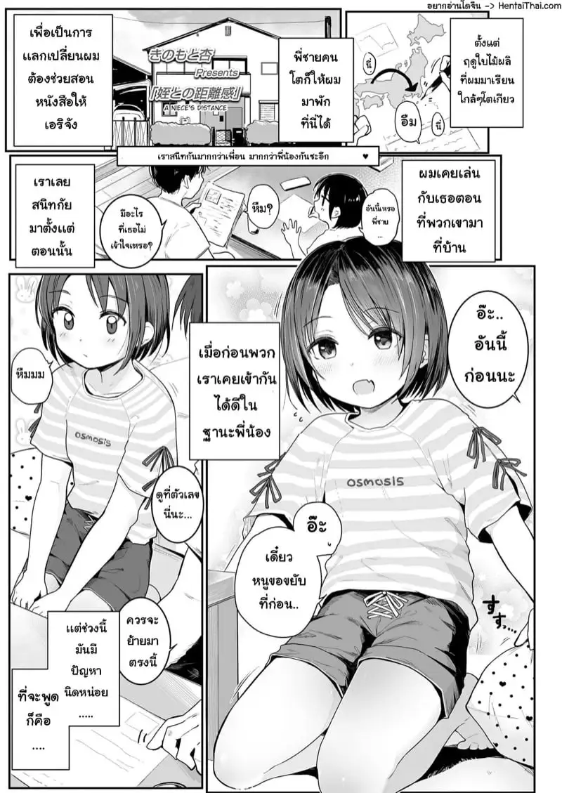 ใกล้ชิดกับหลานสาวมากเกินไปหน่อย | [Kinomoto Anzu] Mei to no Kyorikan | A niece’s distance